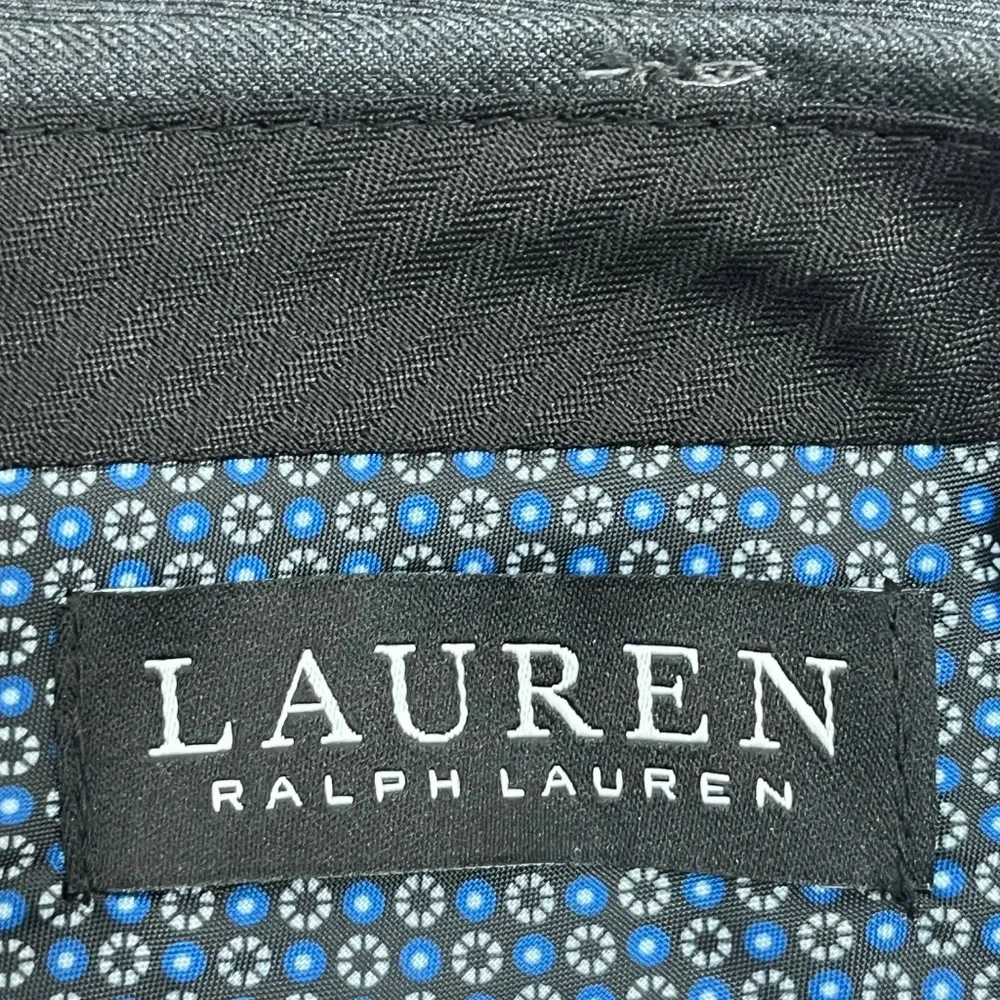 Lauren Ralph Lauren Mens 44x30 Suit Trouser Gray Classic Fit‎ Ultra Flex Stretch
